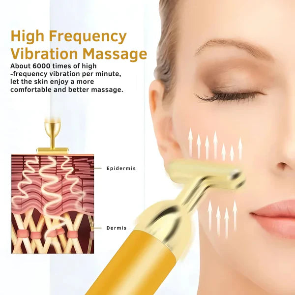 ZestoTouch™ - 24K Gold Electric Facial Massage
