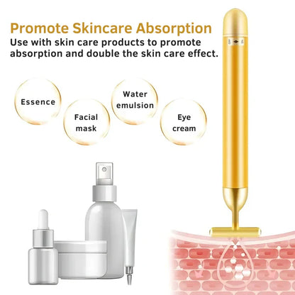 ZestoTouch™ - 24K Gold Electric Facial Massage